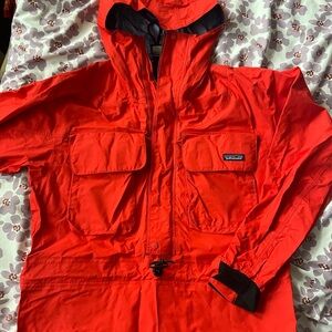 Patagonia Red Hooded Jacket